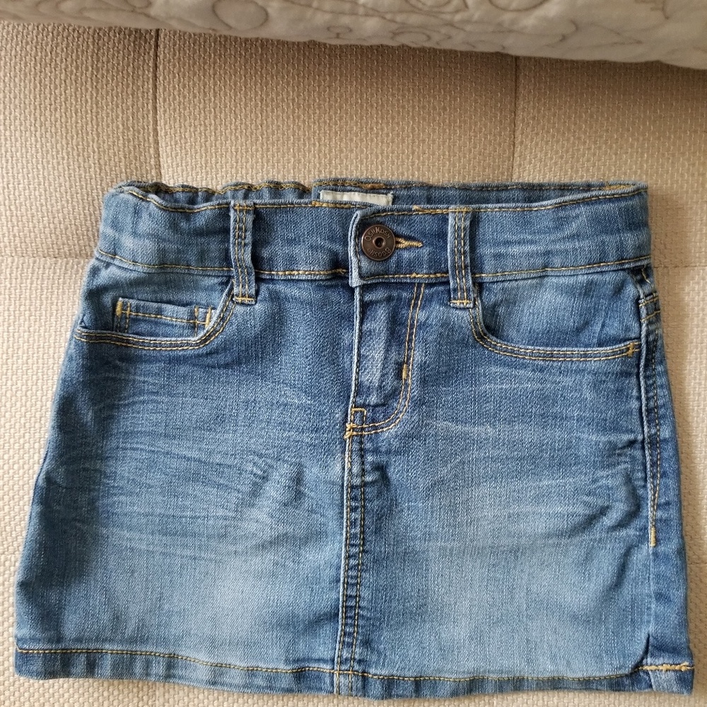 Girls Osh Kosh Jean Skirt size 4